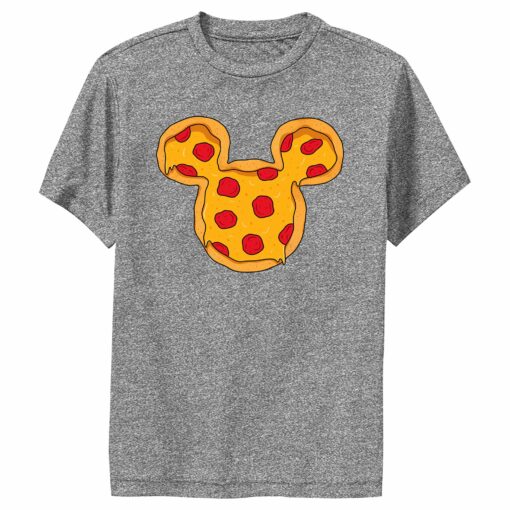 Boy_s Mickey & Friends Mickey Mouse Pizza Silhouette Performance Tee