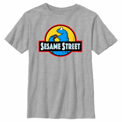 Boy_s Sesame Street Cookie Jurassic Park T-Shirt