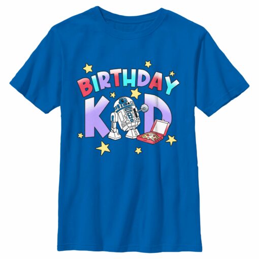 Boy_s Star Wars Birthday Kid R2-D2 Party T-Shirt