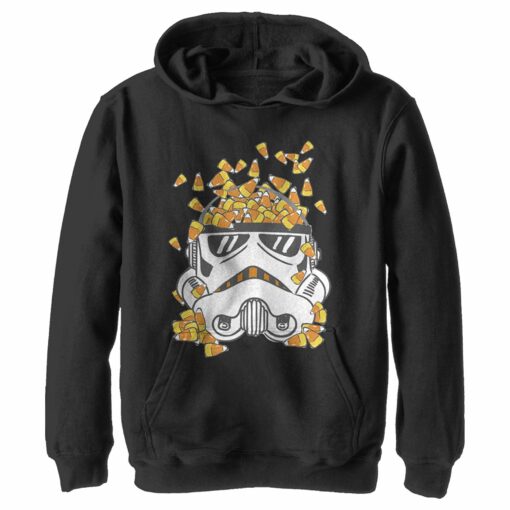 Boy_s Star Wars Candy Corn Helmet Pull Over Hoodie