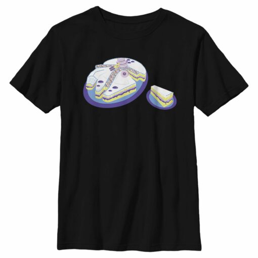 Boy_s Star Wars Millennium Falcon Cake T-Shirt