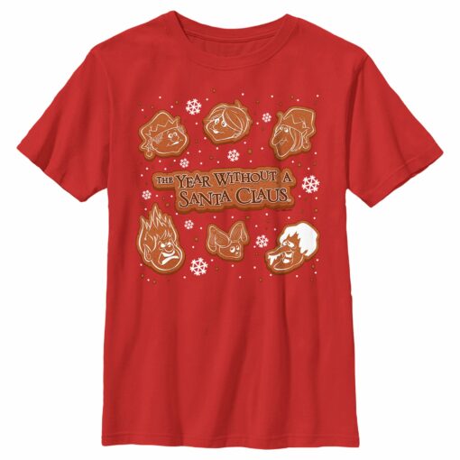 Boy_s The Year Without a Santa Claus Gingerbread Squad T-Shirt