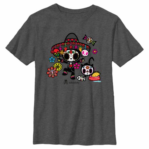 Boy_s Tokidoki Dia De Los Muertos Adios and Skeletrino T-Shirt