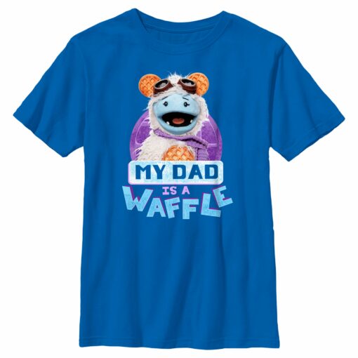 Boy_s Waffles + Mochi My Dad is a Waffle T-Shirt