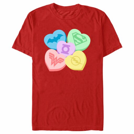 Boy_s Wonder Woman 1984 Candy Hearts T-Shirt