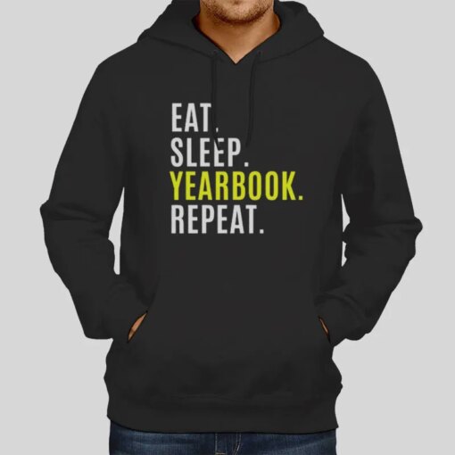 Eat Sleep Yearbook Repeat T Shirt