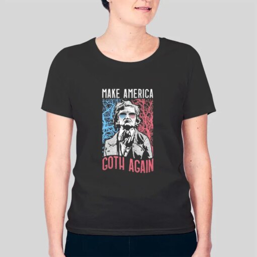 Edgar Allan Poe Make America Goth Again Shirt