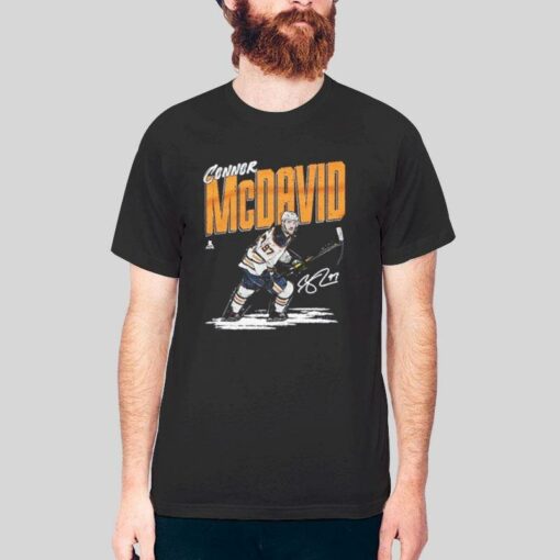 Edmonton Hockey Connor Mcdavid Shirt