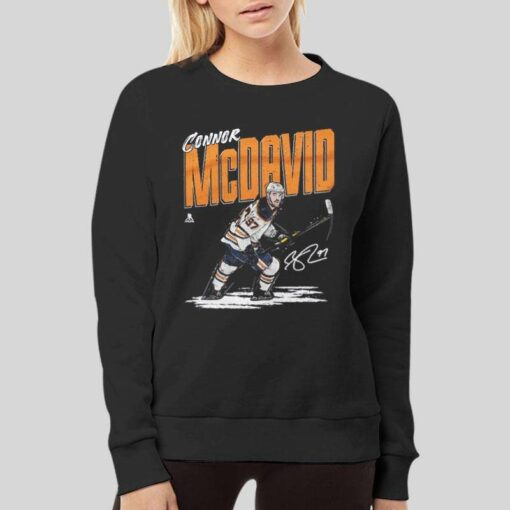 Edmonton Hockey Connor Mcdavid Shirt