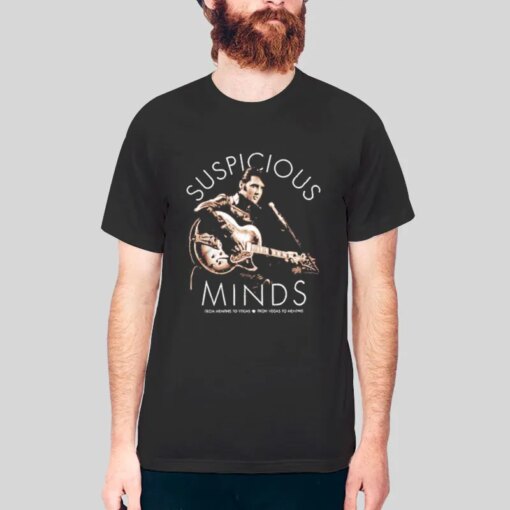 Elvis Presley Suspicious Minds Shirt