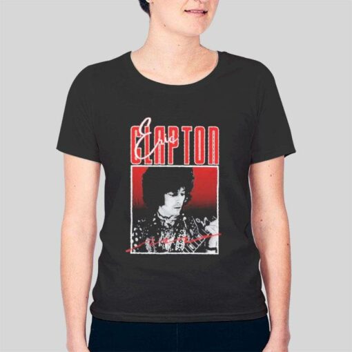 Eric Clapton English Rock And Blues Guitarist T Shirt