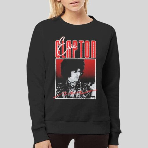 Eric Clapton English Rock And Blues Guitarist T Shirt