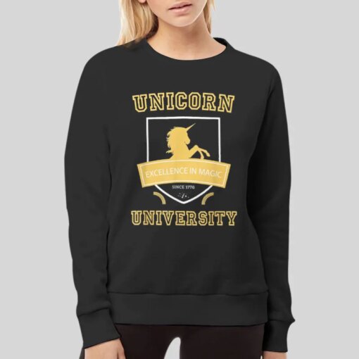 Excellence In Magic Unicorn University Shirt