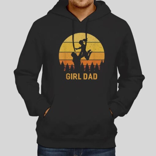 Family Proud Fathers Day Girl Dad Shirt