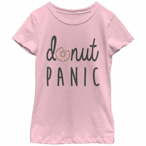 Girl_s CHIN UP Donut Panic T-Shirt