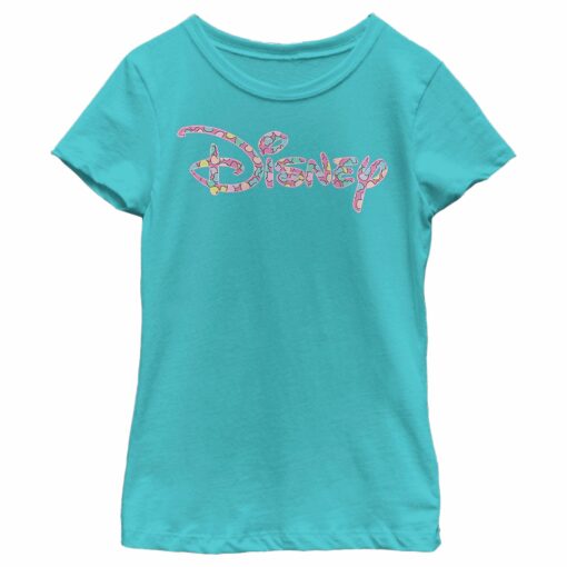 Girl_s Disney Candy Logo T-Shirt