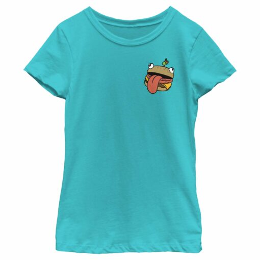 Girl_s Fortnite Small Durr Burger T-Shirt