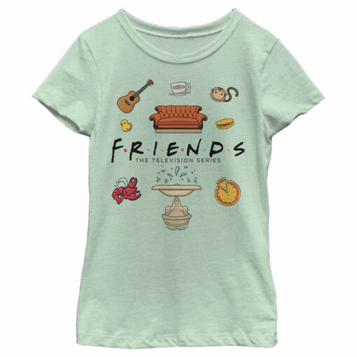 Girl_s Friends Favorite Moment Icons T-Shirt