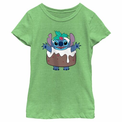 Girl_s Lilo & Stitch Alien Cake T-Shirt