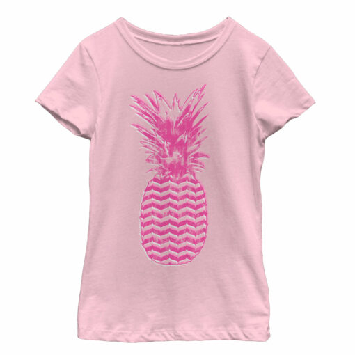 Girl_s Lost Gods Geometric Print Pineapple T-Shirt