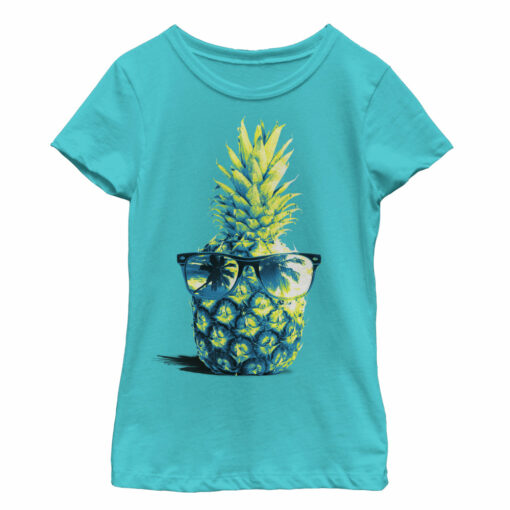 Girl_s Lost Gods Pineapple Sunglasses T-Shirt