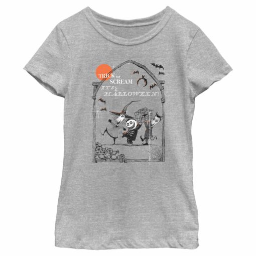 Girl_s The Nightmare Before Christmas Oogie_s Boys Trick or Scream T-Shirt