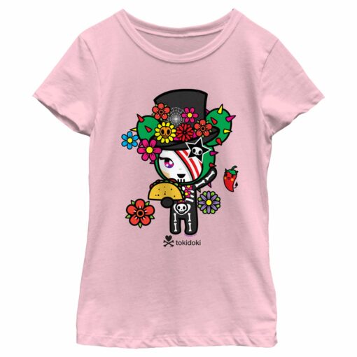 Girl_s Tokidoki Skeleton SANDy T-Shirt