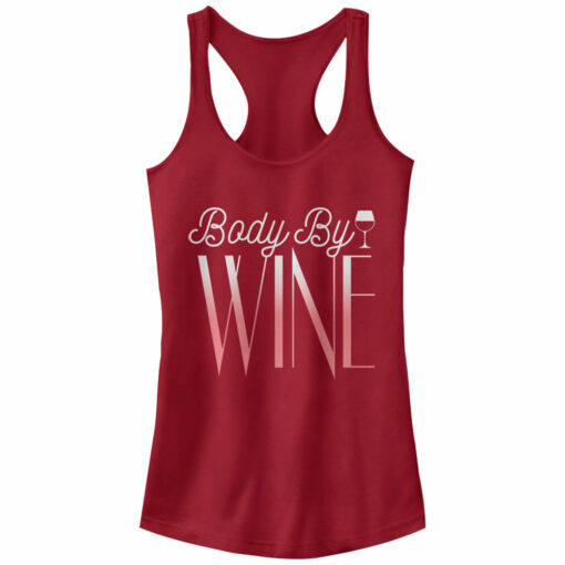 Junior_s CHIN UP Body By Wine Racerback Tank Top