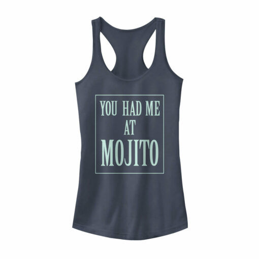 Junior_s CHIN UP Had Me at Mojito Racerback Tank Top