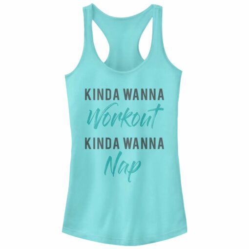 Junior_s CHIN UP Run on Coffee Block Racerback Tank Top