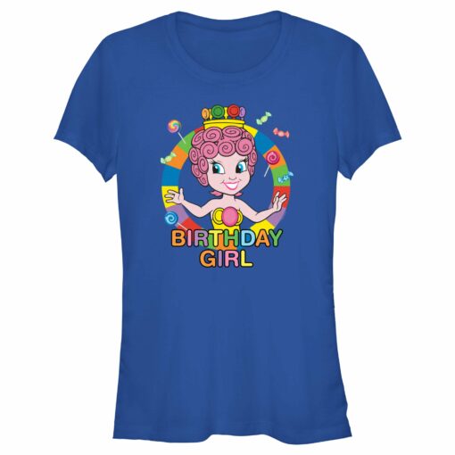 Junior_s Candy Land Princess Lolly Birthday Girl T-Shirt