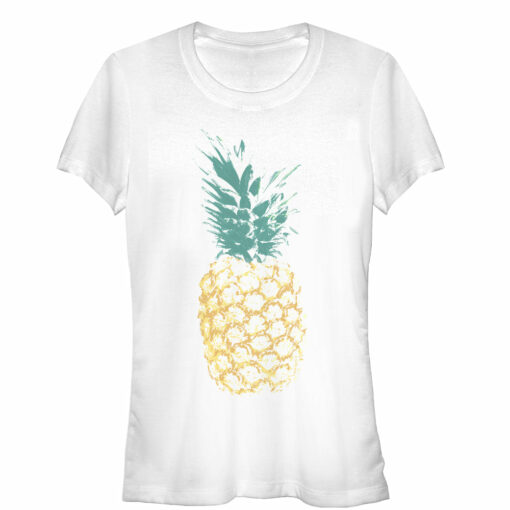 Junior_s Lost Gods Distressed Pineapple T-Shirt