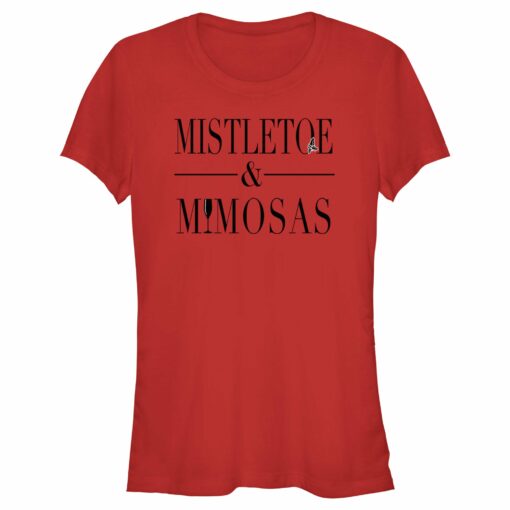 Junior_s Lost Gods Mistletoe and Mimosas T-Shirt