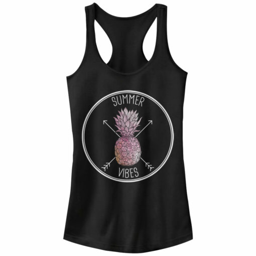 Junior_s Lost Gods Pineapple Pattern Racerback Tank Top