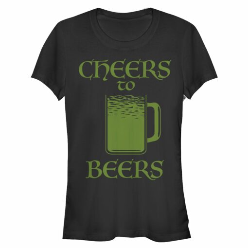 Junior_s Lost Gods St. Patrick_s Day Cheers to Beers T-Shirt