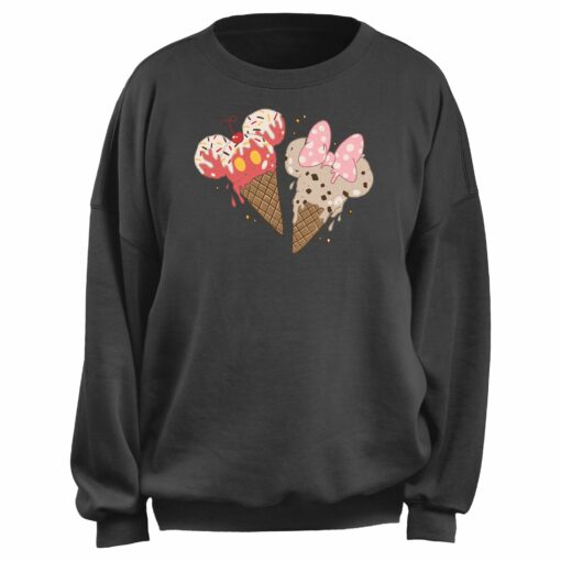 Junior_s Mickey & Friends Ice Cream Cone Lovers Sweatshirt