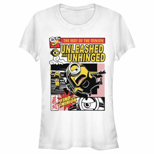 Junior_s Minions The Rise of Gru Unleashed and Unhinged Poster T-Shirt