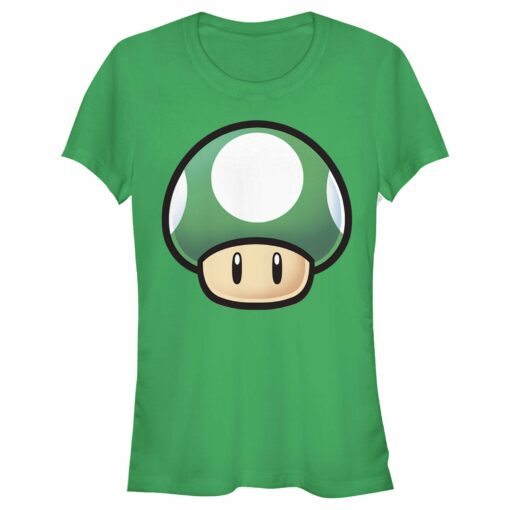 Junior_s Nintendo 1-Up Mushroom Portrait T-Shirt