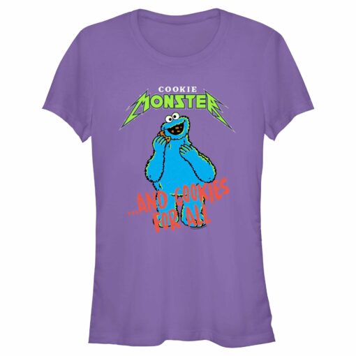 Junior_s Sesame Street And Cookies for All Monster T-Shirt