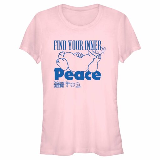 Junior_s Sesame Street Cookie Monster Find Your Inner Peace T-Shirt