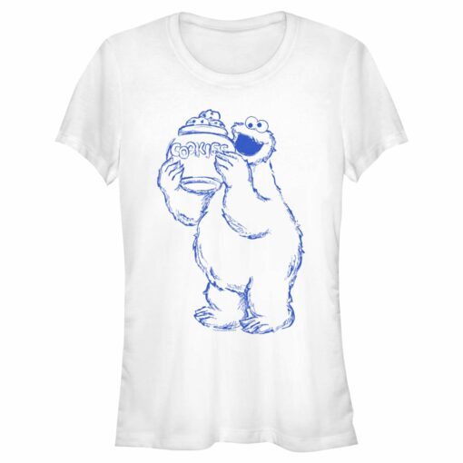 Junior_s Sesame Street Cookie Monster Sketch T-Shirt