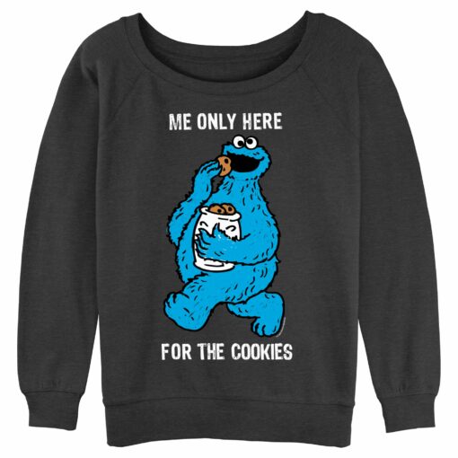 Junior_s Sesame Street Me Only Here for the Cookies Sweatshirt