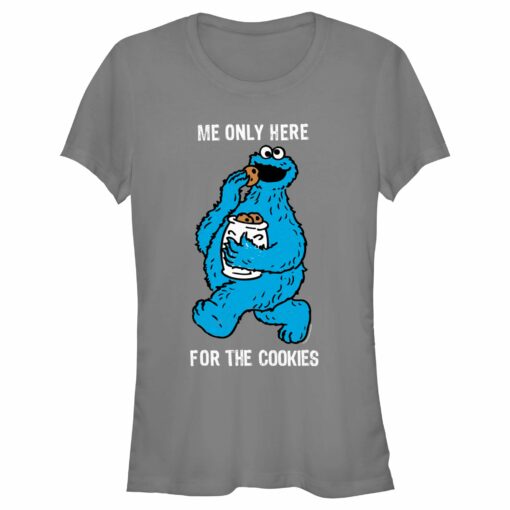 Junior_s Sesame Street Me Only Here for the Cookies T-Shirt