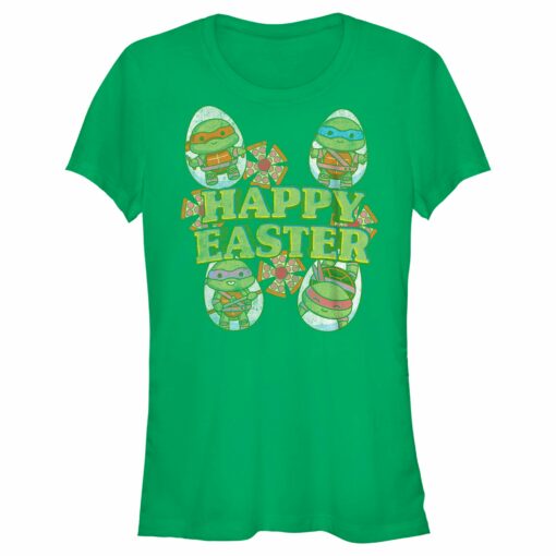 Junior_s Teenage Mutant Ninja Turtles Happy Easter Cute Best Friends T-Shirt