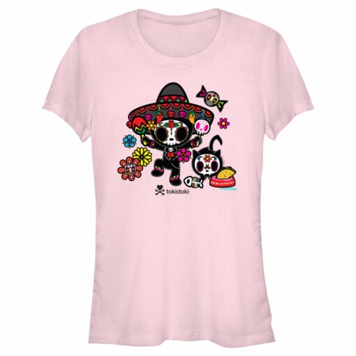 Junior_s Tokidoki Dia De Los Muertos Adios and Skeletrino T-Shirt