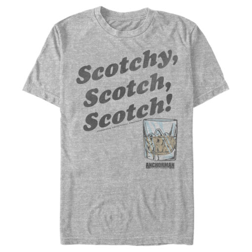 Men_s Anchorman Scotchy Scotch Glass T-Shirt