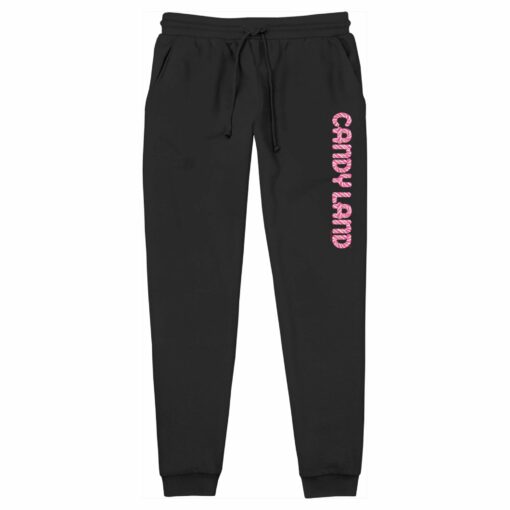 Men_s Candy Land Candy Cane Logo Jogger Pants