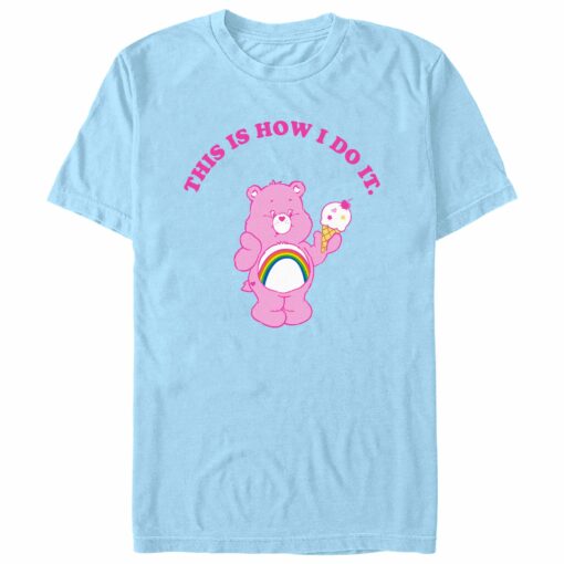 Men_s Care Bears This is How I do It Cheer T-Shirt