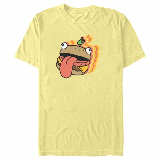 Men_s Fortnite Durr Burger Sticker T-Shirt