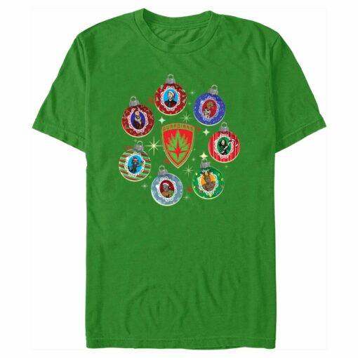 Men_s Guardians of the Galaxy Holiday Special Character Ornaments T-Shirt